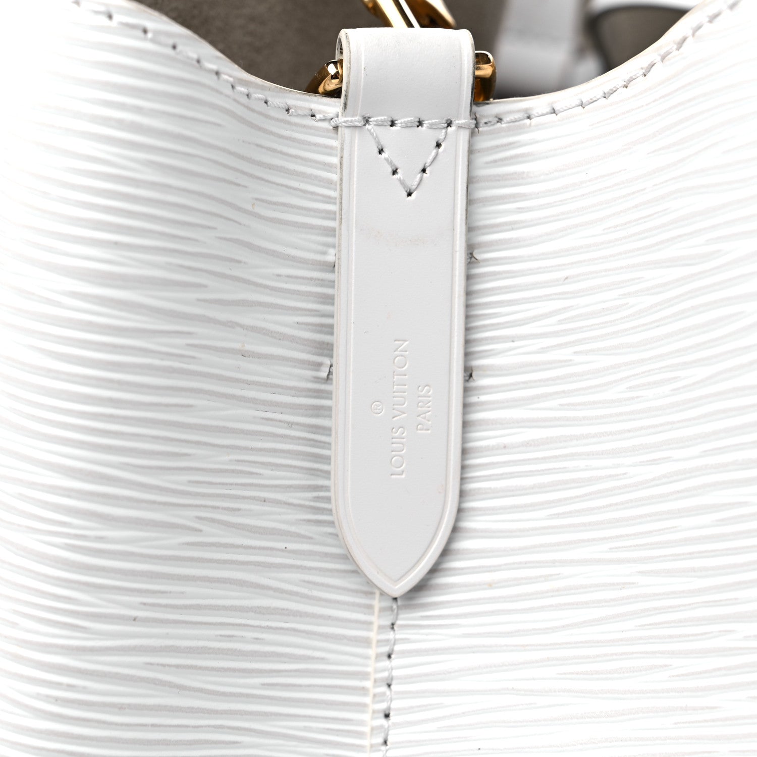 Louis Vuitton Epi Love Lock NeoNoe White 7 of 9