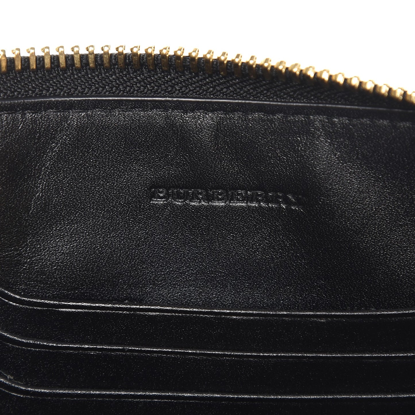 Signature Grain Calfskin Check Embossed Peyton Crossbody Clutch Bag Black