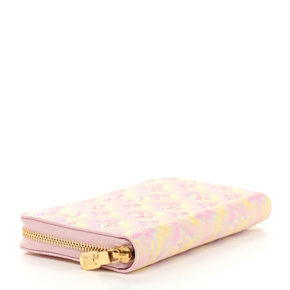 Louis Vuitton Empreinte Monogram Summer Stardust Zippy Wallet Pink 4 of 6