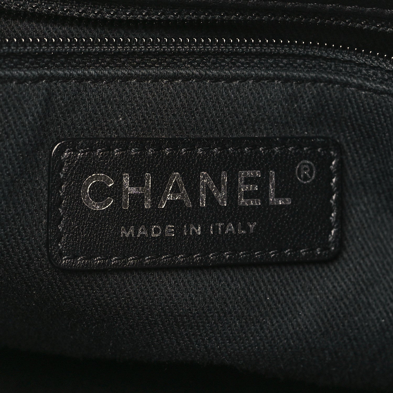 Chanel Calfskin Coco Curve Tote Black 6 of 10