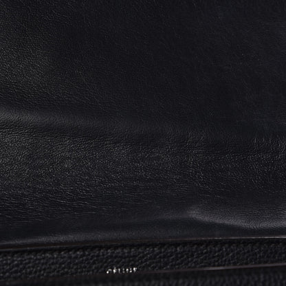 Celine Drummed Calfskin Suede Medium Trapeze Black 13 of 13