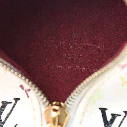 Louis Vuitton Monogram Multicolor Berlingot Coin Purse White 6 of 6
