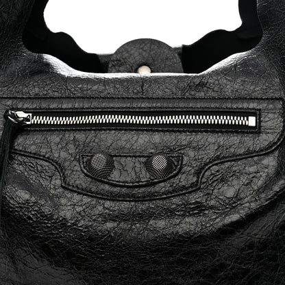 Balenciaga Agneau Arena Le Cagole Tote Black 8 of 10