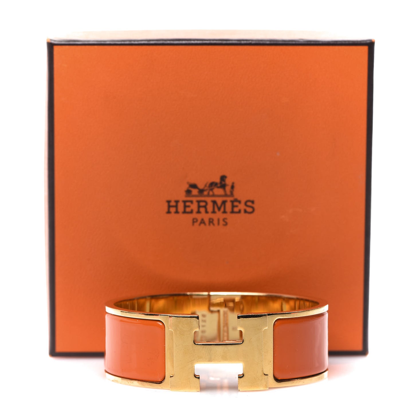 Enamel Wide Clic Clac H Bracelet PM