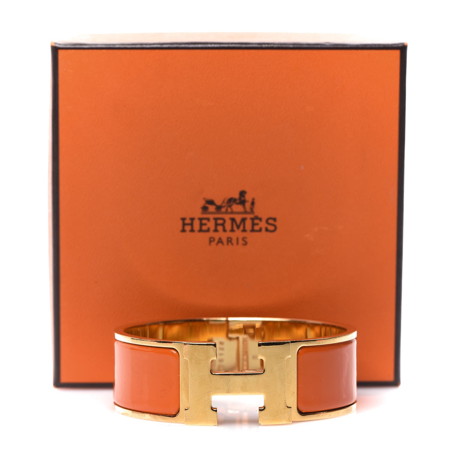 Hermes Enamel Wide Clic Clac H Bracelet PM 8 of 8