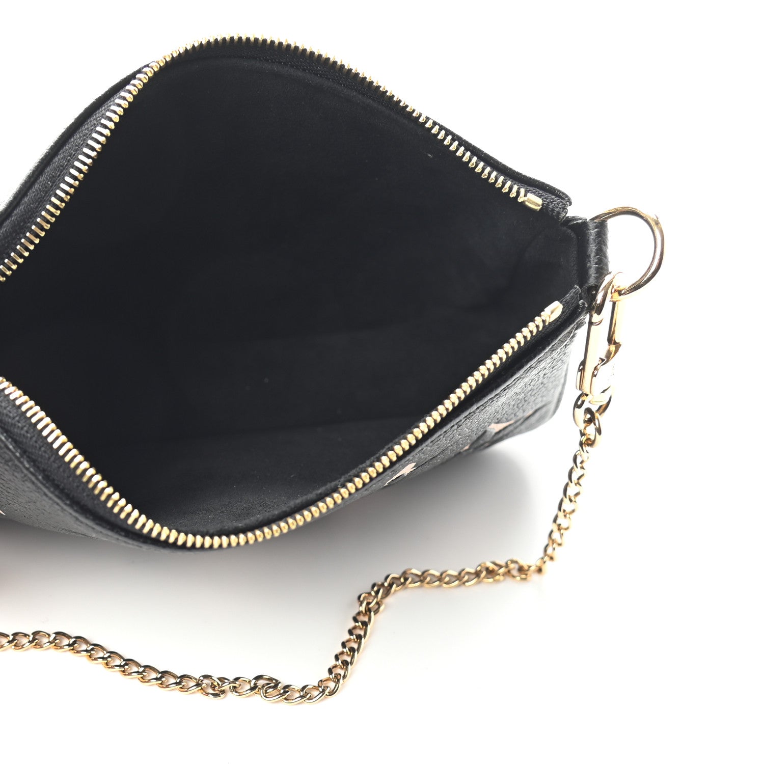 Louis Vuitton Empreinte Monogram Giant Mini Pochette Accessories Black 4 of 6