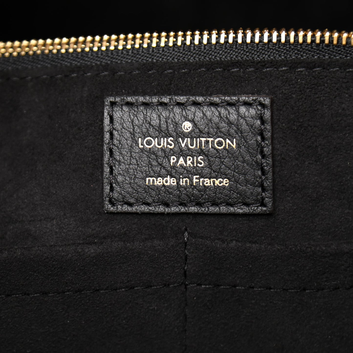 Calfskin Monogram Kimono Tote MM Rouge Navy