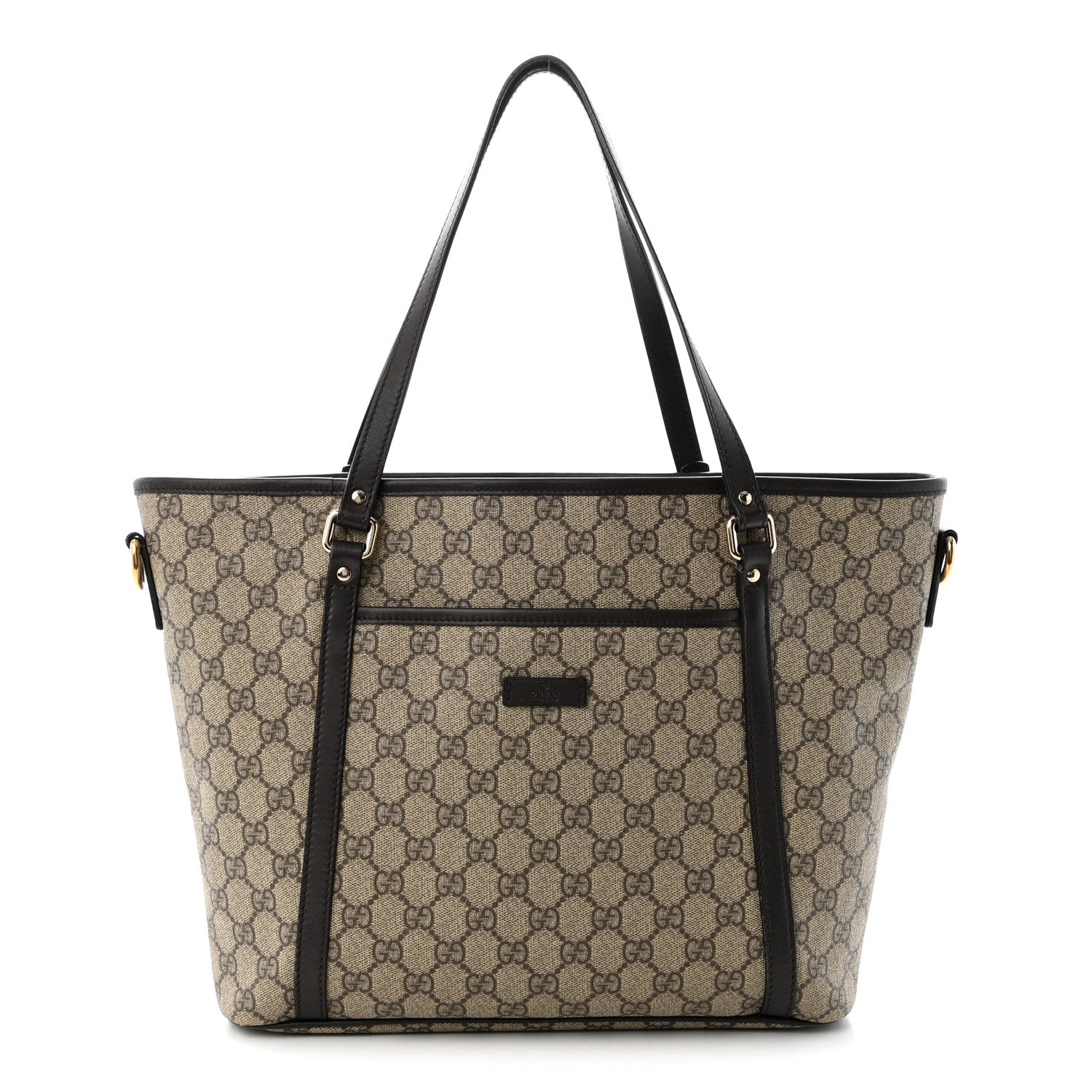 Gucci GG Supreme Monogram Medium Joy Tote Dark Brown 1 of 11