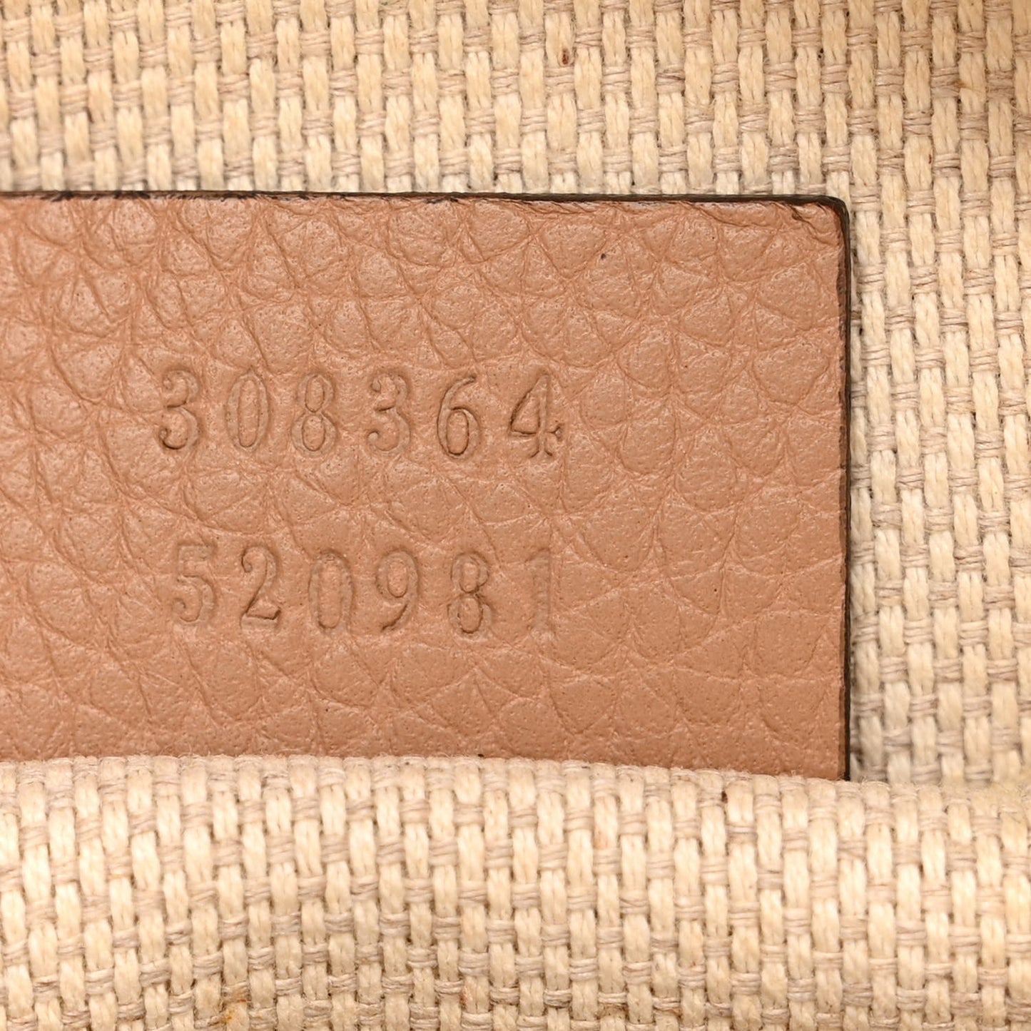 Pebbled Calfskin Small Soho Disco Bag Camelia