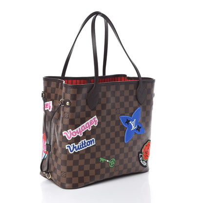 Louis Vuitton Damier Ebene Travel Stickers Neo Neverfull MM 4 of 11