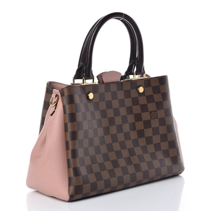 Louis Vuitton Damier Ebene Cuir Taurillon Brittany Magnolia 3 of 9