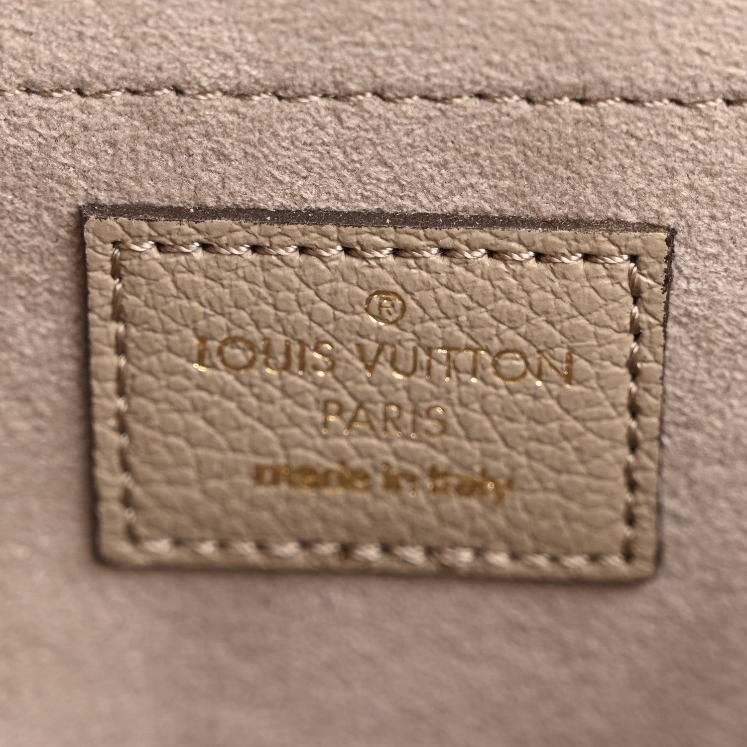 Louis Vuitton Empreinte Pochette Felicie Chain Wallet Tourterelle 7 of 12