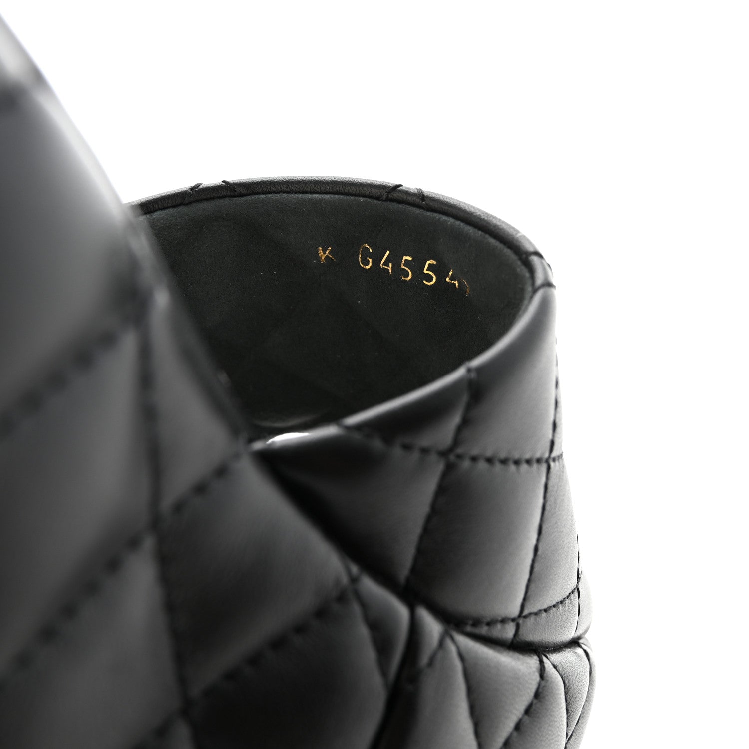 Chanel Lambskin Quilted Camelia CC Wedge Sandal Mules 38.5 Black 9 of 10
