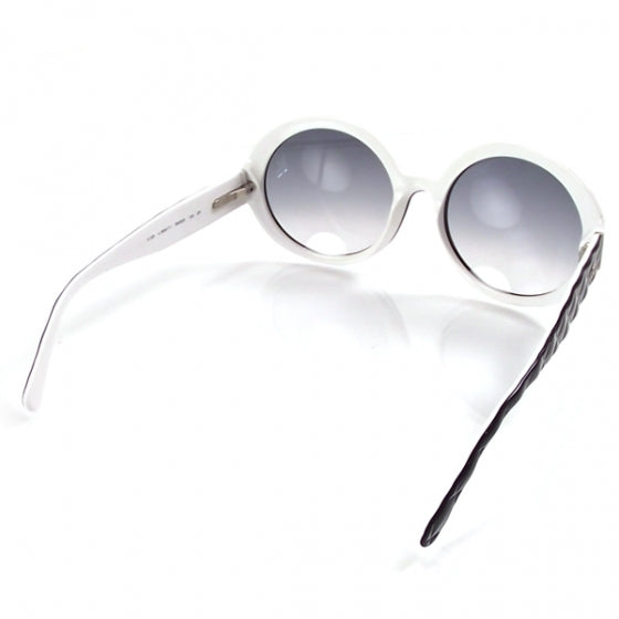 Quilted CC Mod Sunglasses 5120 Black/White