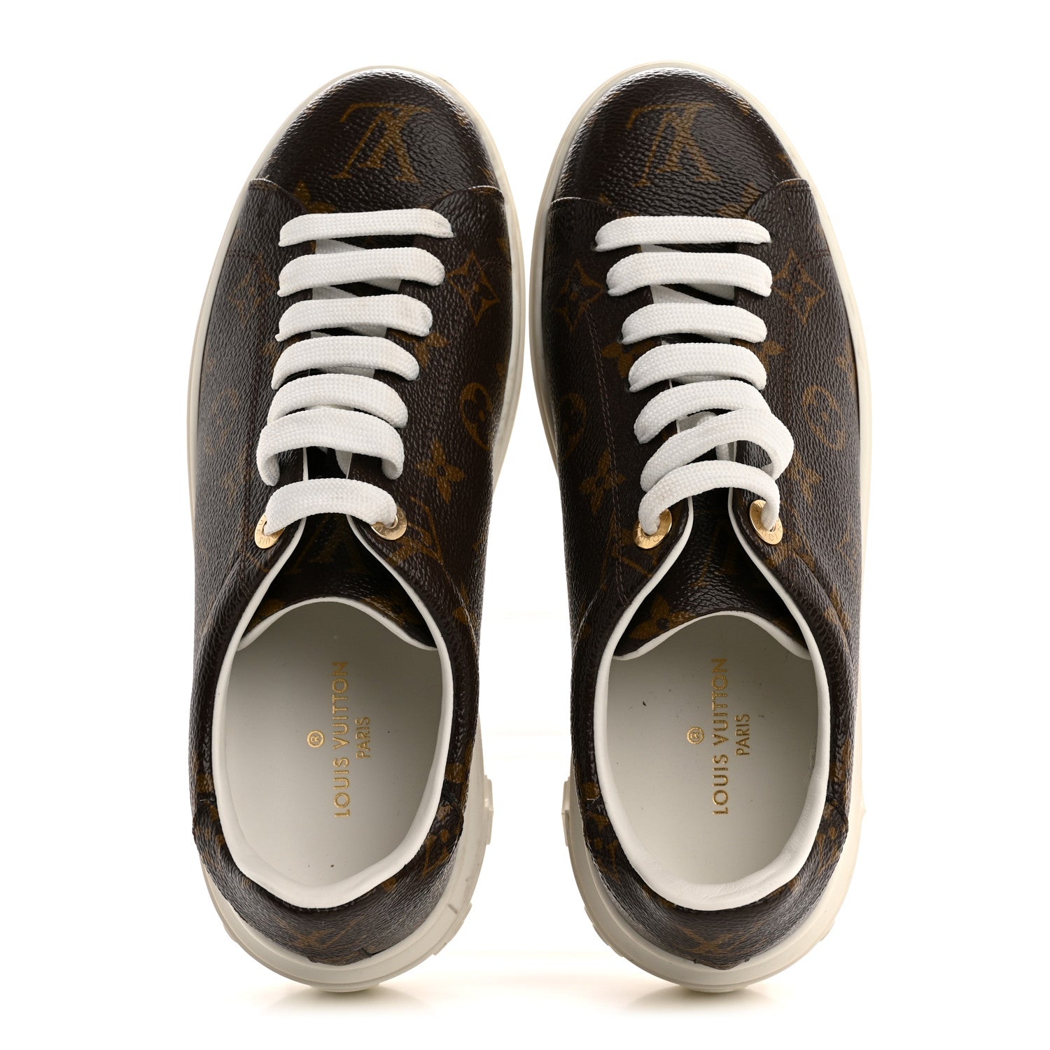 Louis Vuitton Monogram Time Out Sneakers 38 2 of 13