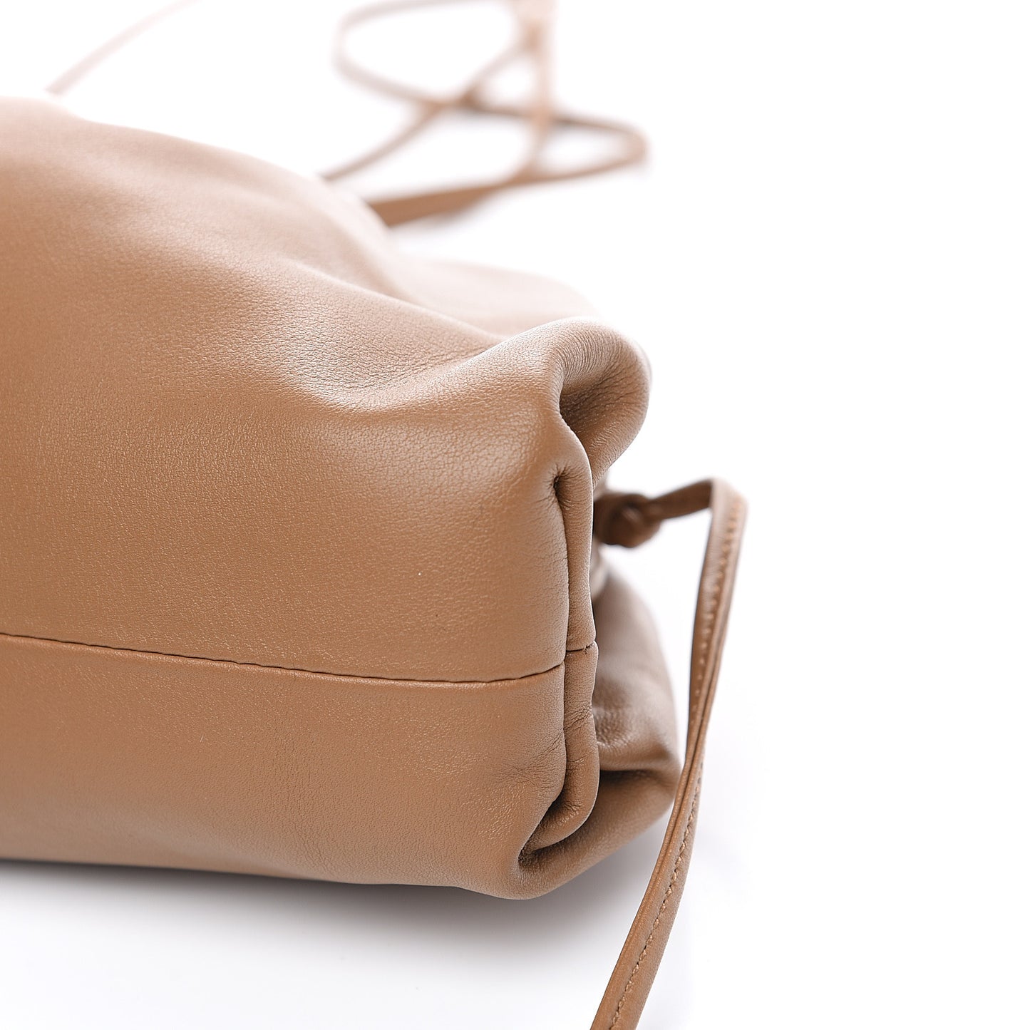 Butter Calfskin The Mini Pouch Cammello