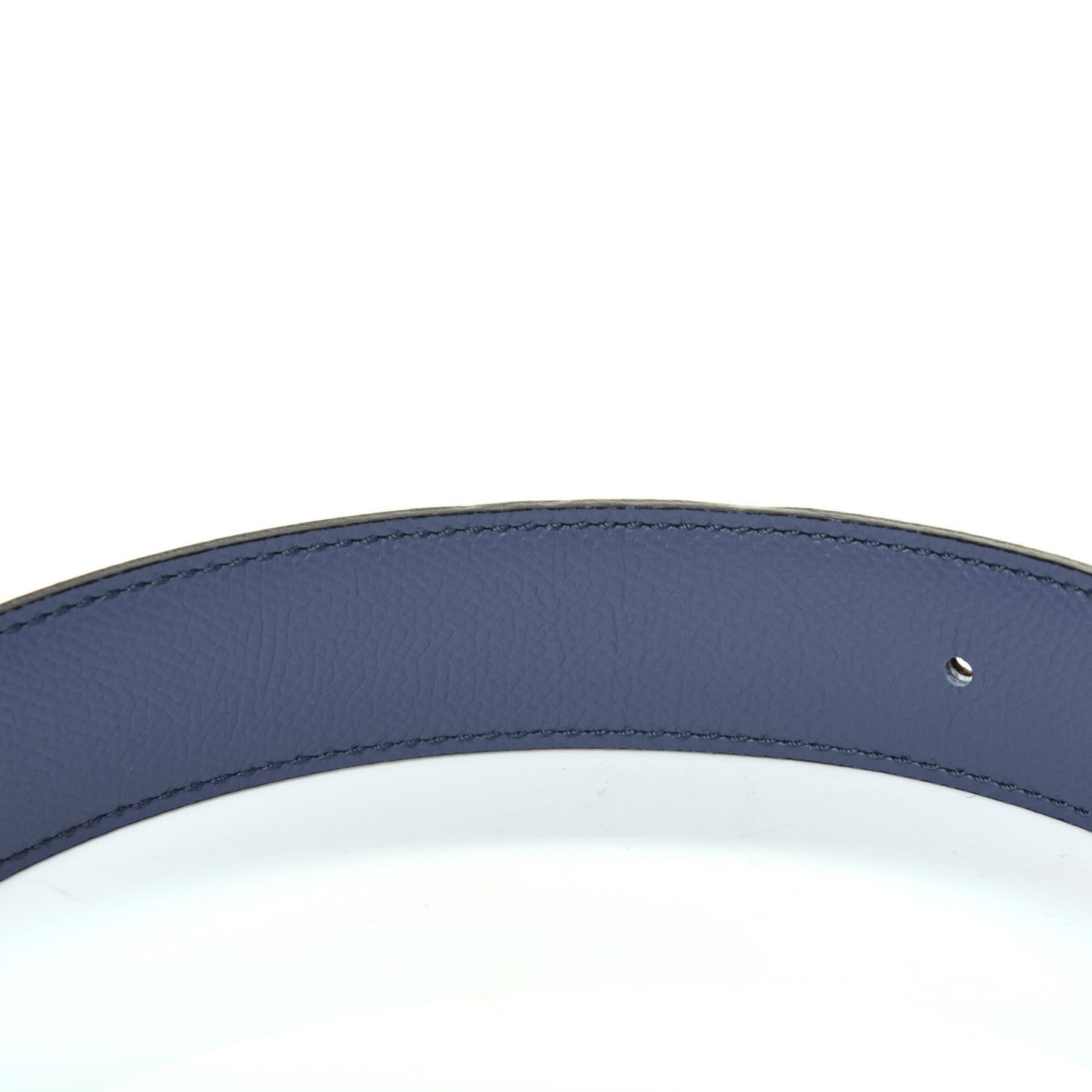 Epsom 32mm H Belt 85 Etoupe Bleu Mykonos Etoupe