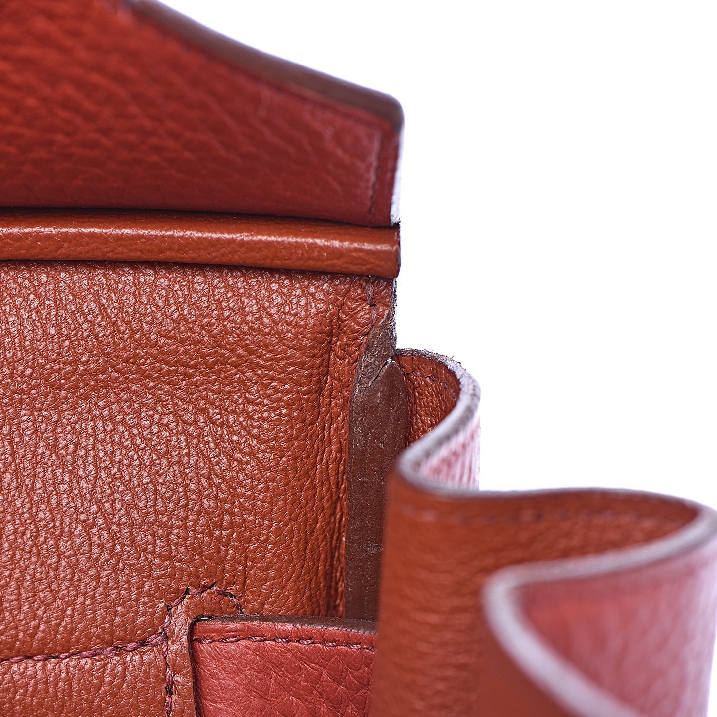 Taurillon Clemence Birkin 35 Rouge Venetian