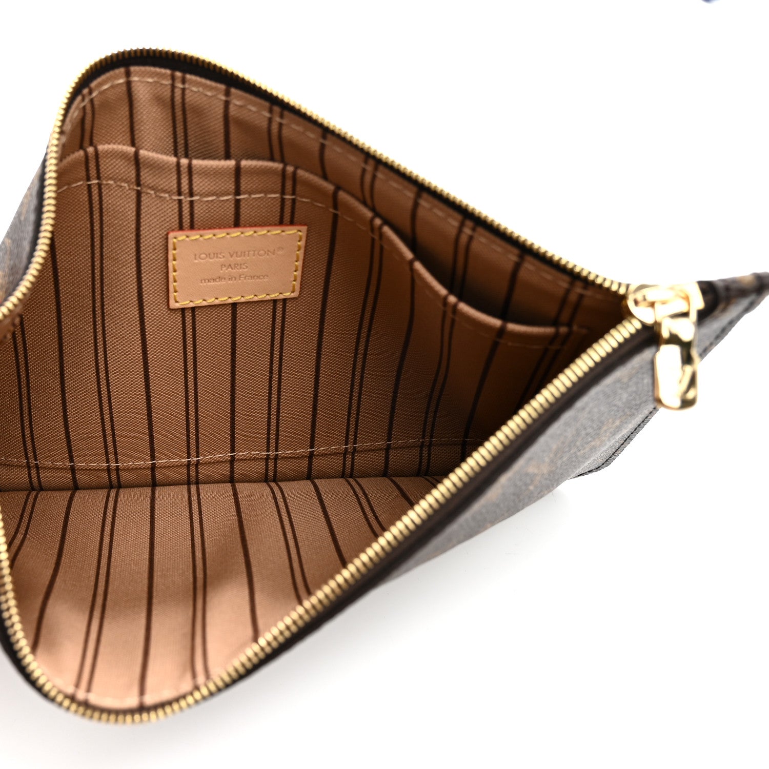 Louis Vuitton Monogram Neverfull MM GM Pochette 5 of 6