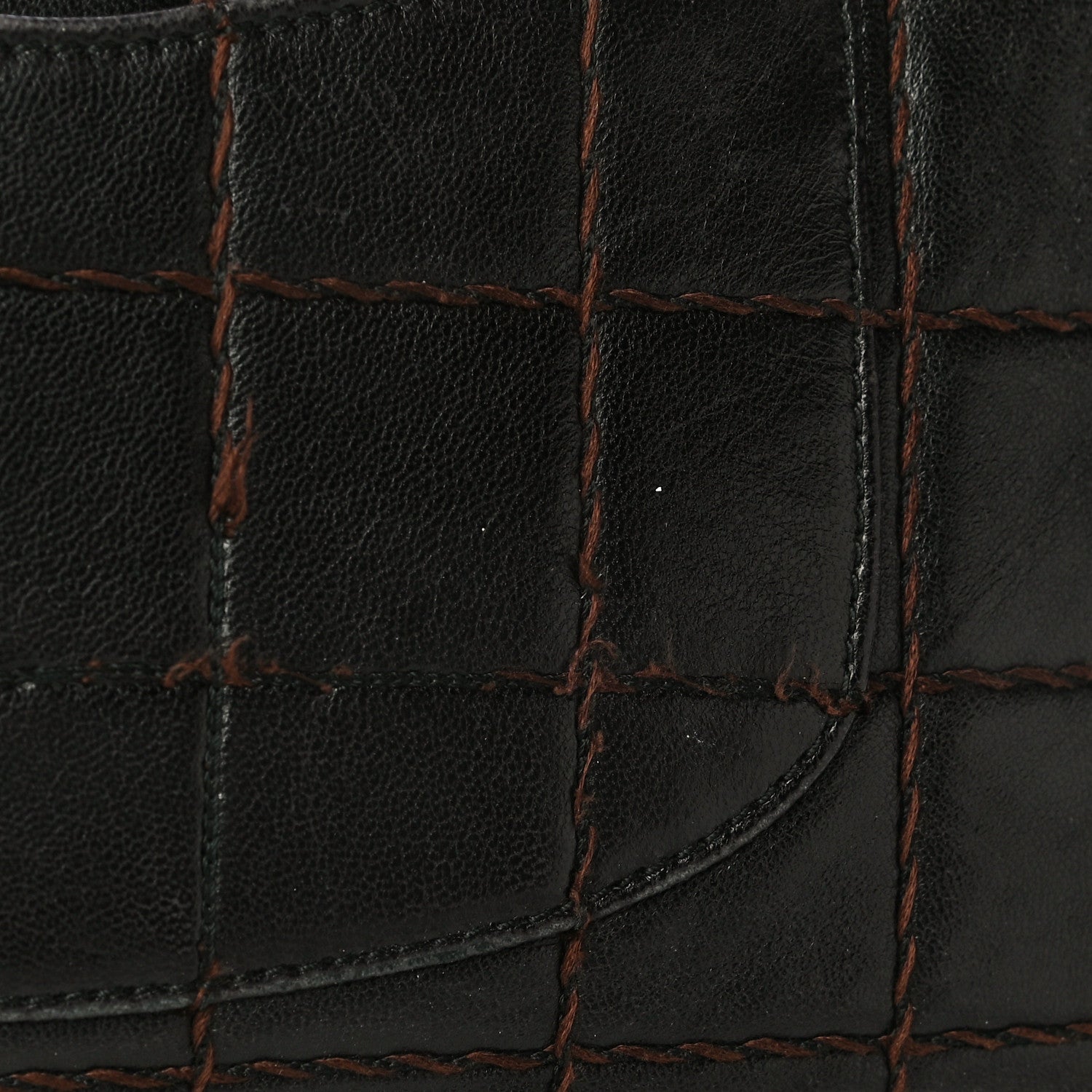 Chanel Lambskin Quilted Chocolate Bar Camera Case Black 15 of 18