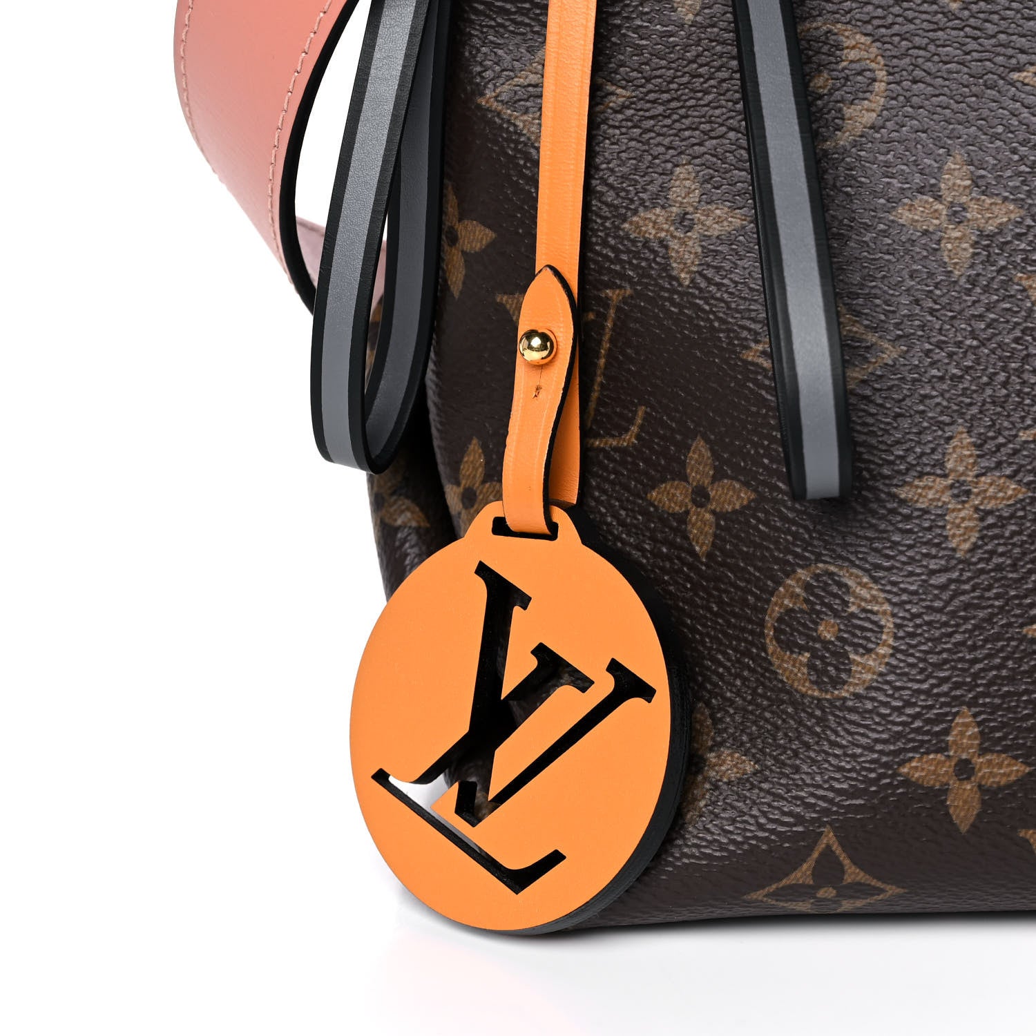 Louis Vuitton Monogram Beaubourg Hobo Mini Bordeaux Red Peach Safran Blue Jean Blue 7 of 10