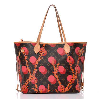 Louis Vuitton Monogram Ramages Neverfull MM 3 of 8