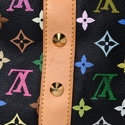 Louis Vuitton Monogram Multicolor Keepall 45 Black 21 of 33