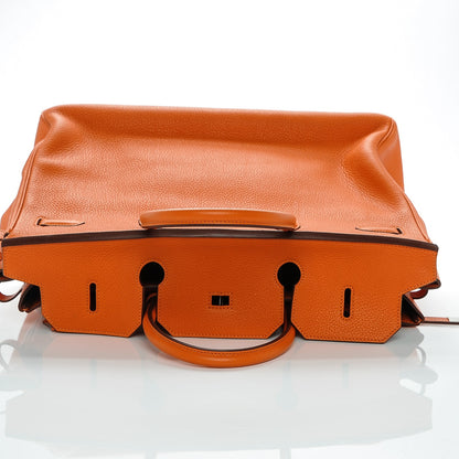 Hermes Taurillon Clemence Birkin 40 Orange 23 of 26