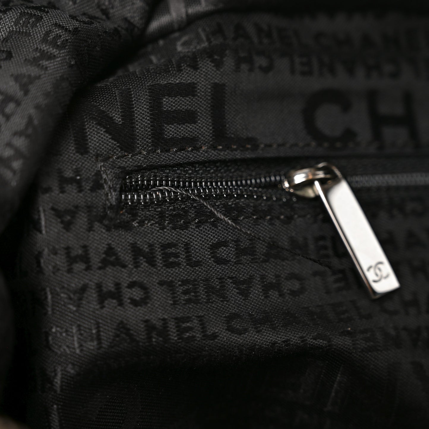 Caviar Square Stitched Bowler Grey