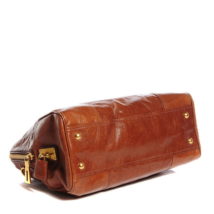 Prada Vitello Shine Tote Palissandro 4 of 11