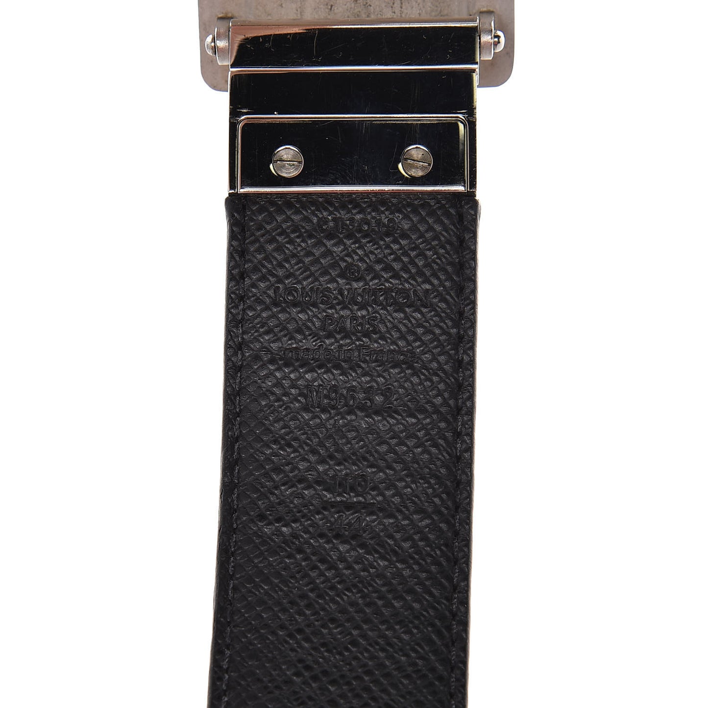 Damier Graphite 35mm LV Inventeur Reversible Belt 110 44