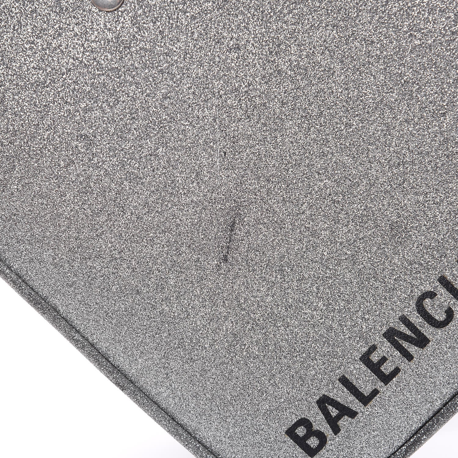 Balenciaga Glitter XS Triangle Duffle Argent Black 9 of 13