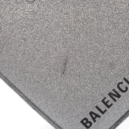 Balenciaga Glitter XS Triangle Duffle Argent Black 9 of 13