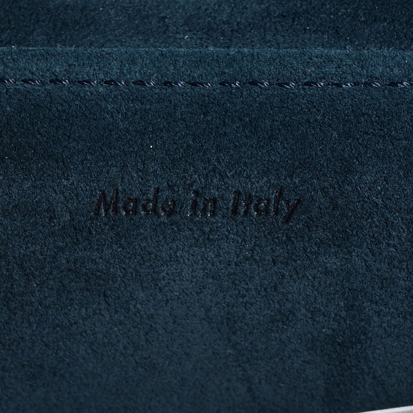 Crisped Calfskin Small Tie Knot Tote Metallic Blue