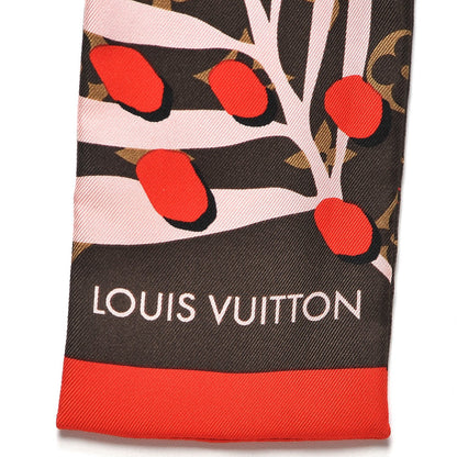 Louis Vuitton Silk Monogram Jungle Dots Bandeau Sugar Pink Poppy 5 of 5