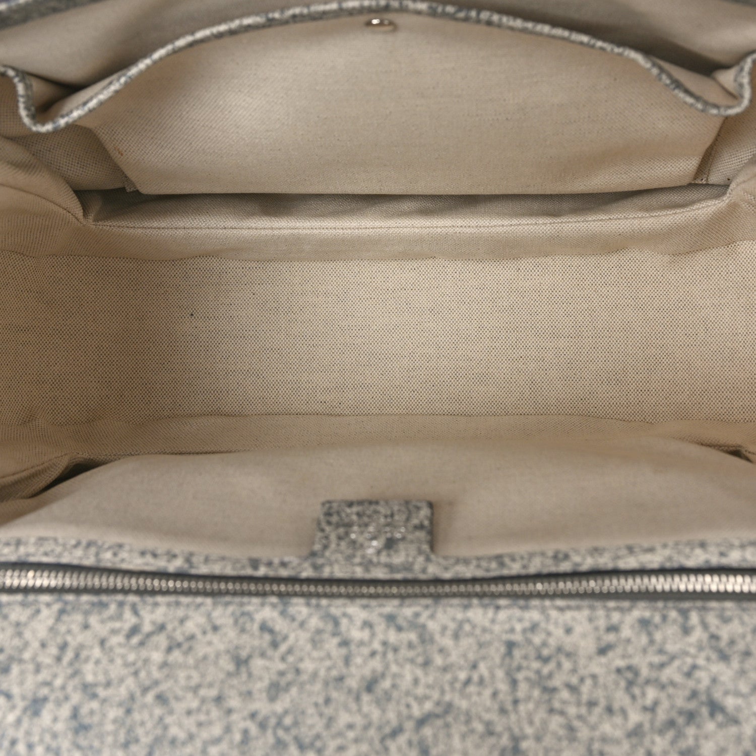 Gucci Calfskin Large New Bamboo Top Handle Bag Light Grey 5 of 10