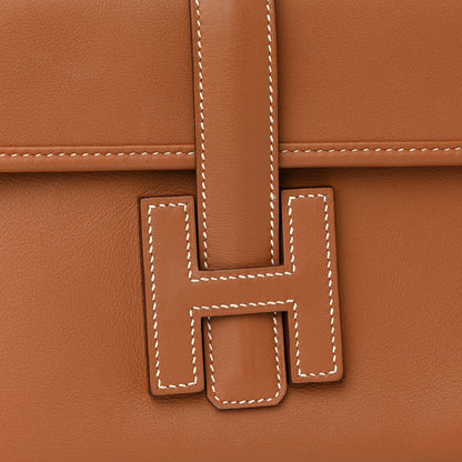 Hermes Swift Jige Elan 29 Clutch Gold 8 of 11
