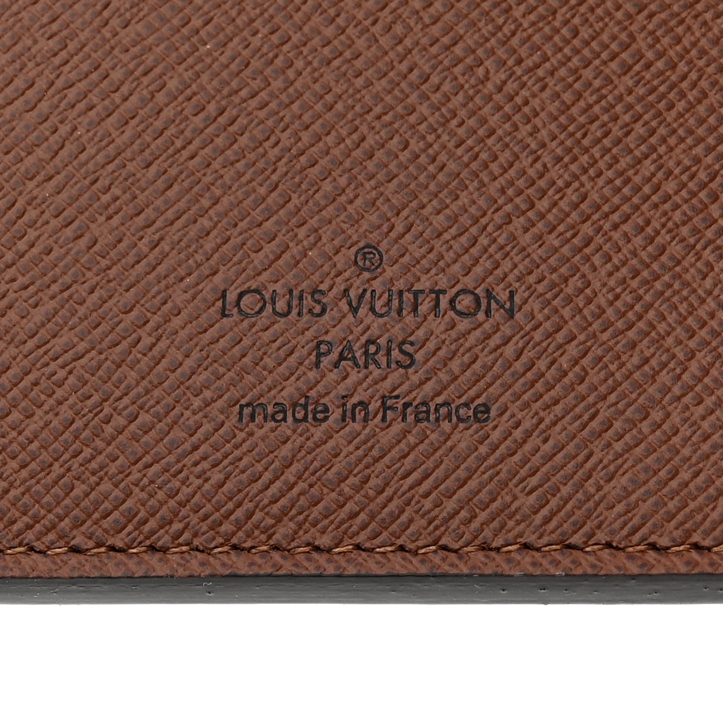Monogram Desk Agenda Cover