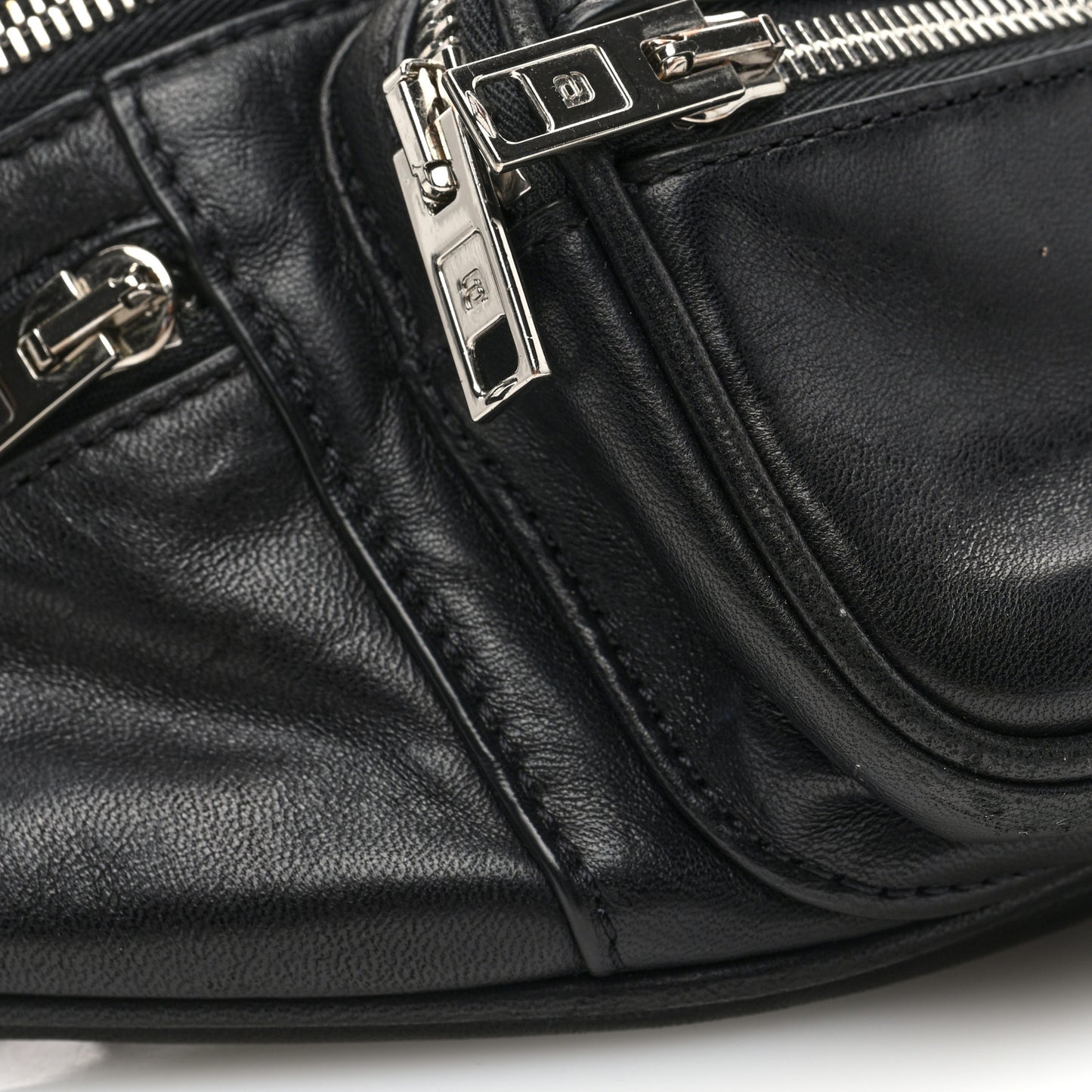 Lambskin Attica Belt Bag Black