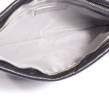Chanel Calfskin On the Bund Pochette Black 7 of 7