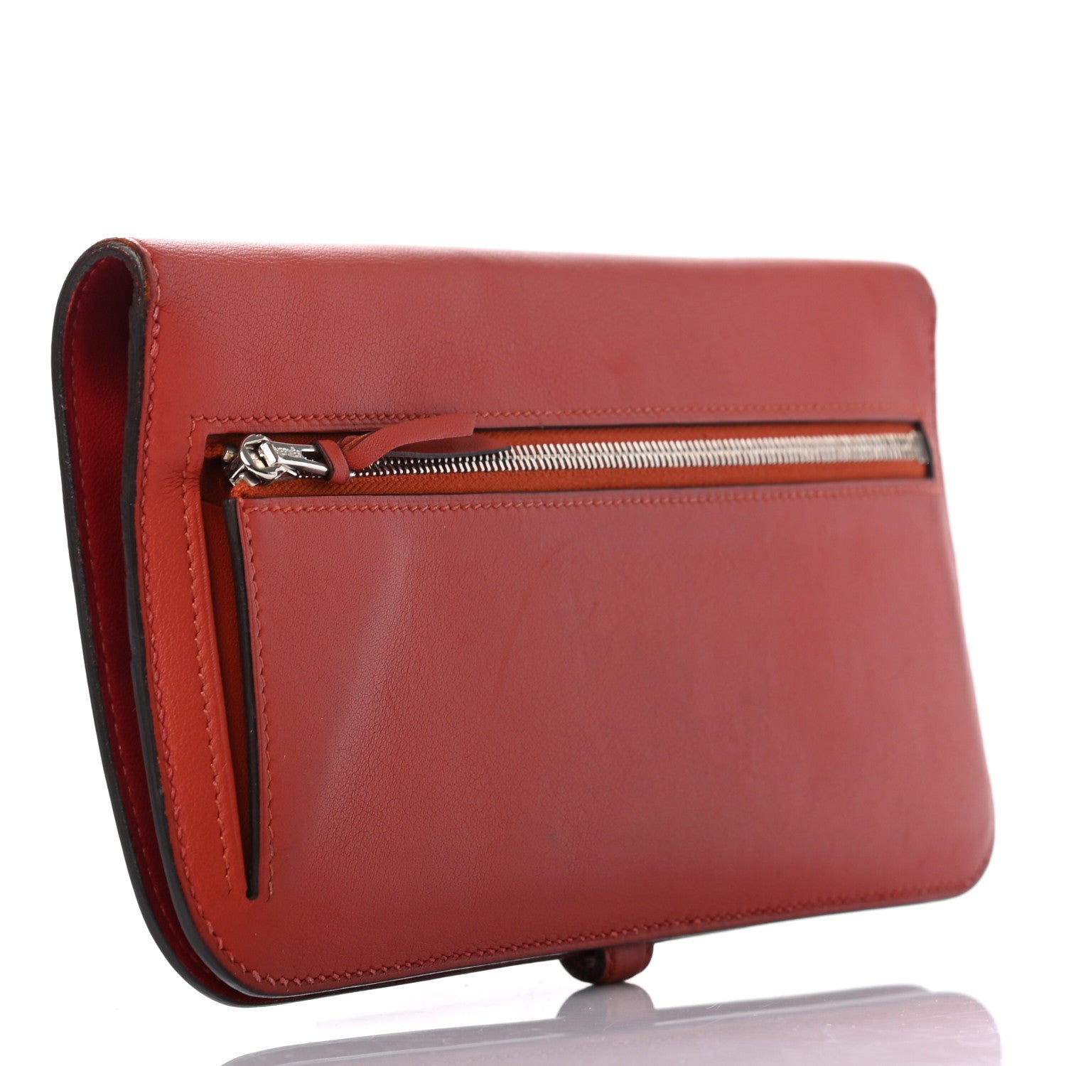 Hermes Swift Dogon Recto Verso Wallet Brique 3 of 8