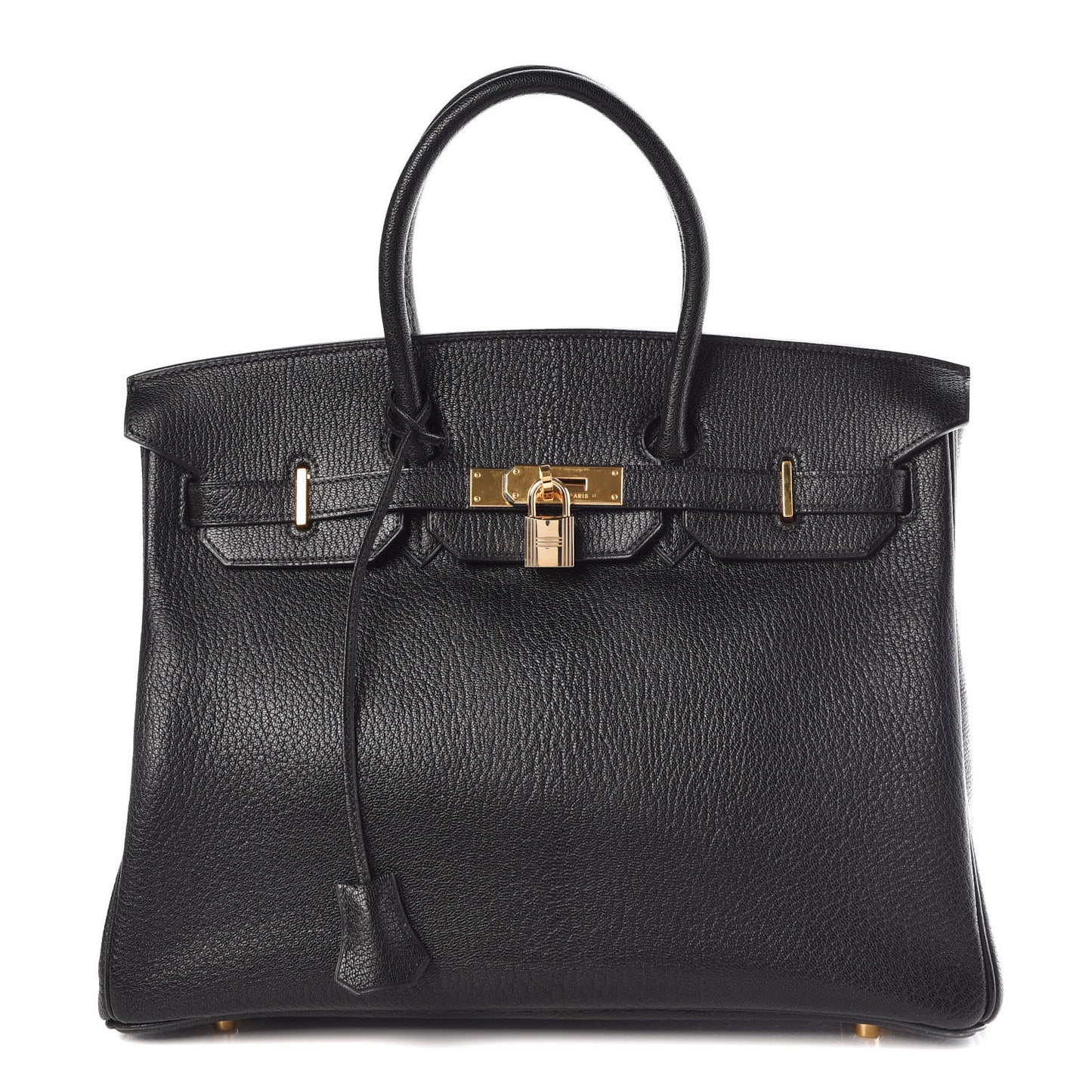Chevre de Coromandel Birkin 35 Black