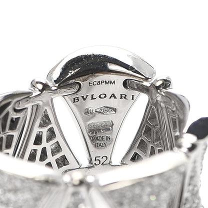 Bulgari 18K White Gold Diamond 2.14ctw Divas' Dream Ring 52 6 4 of 4