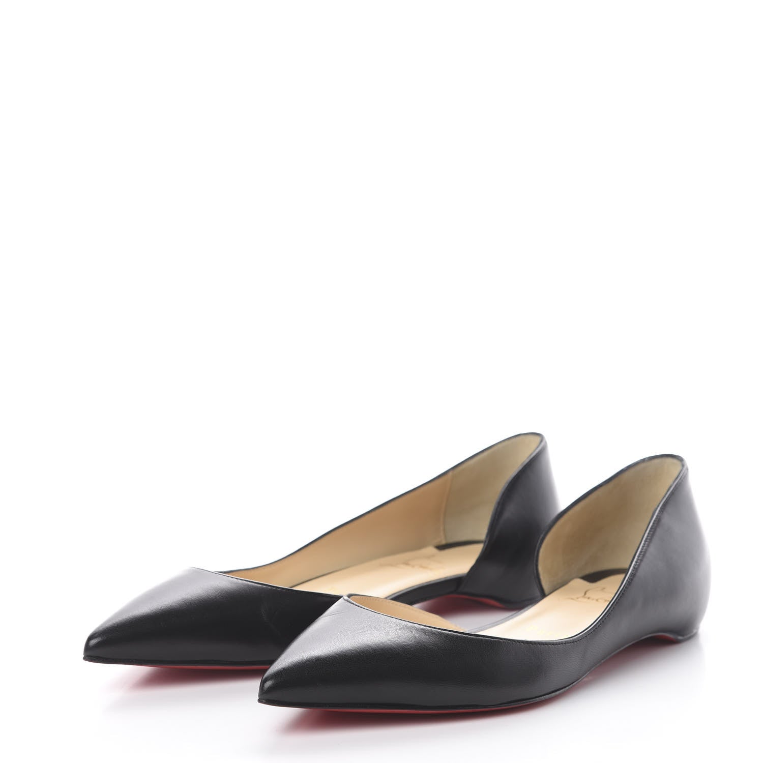 Christian Louboutin Nappa Iriza Flats 38 Black 2 of 7