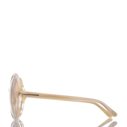 Tom Ford Carrie Sunglasses TF268 Ivory 3 of 9
