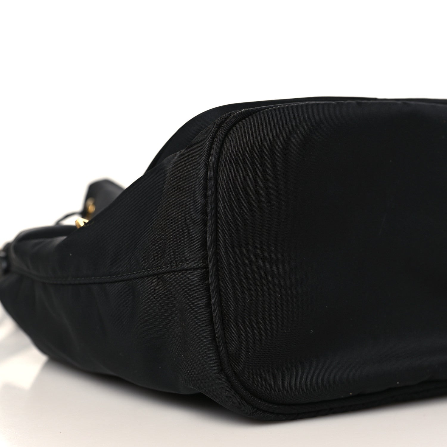 Prada Re-Nylon Duet Drawstring Shoulder Bag Black 7 of 9