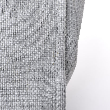 Chanel Woven Straw Raffia Large Deauville Tote Grey 8 of 9
