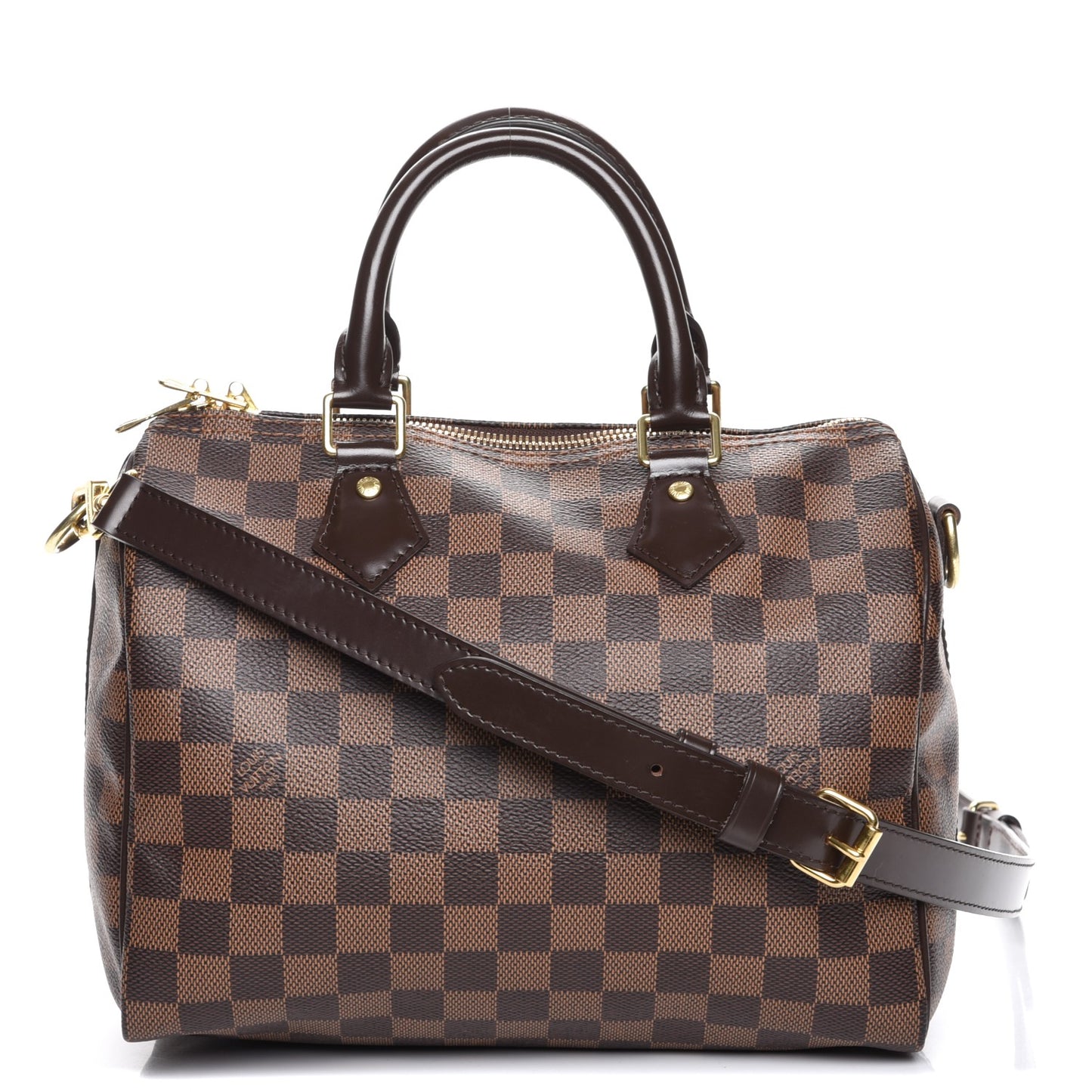 Damier Ebene Speedy Bandouliere 25
