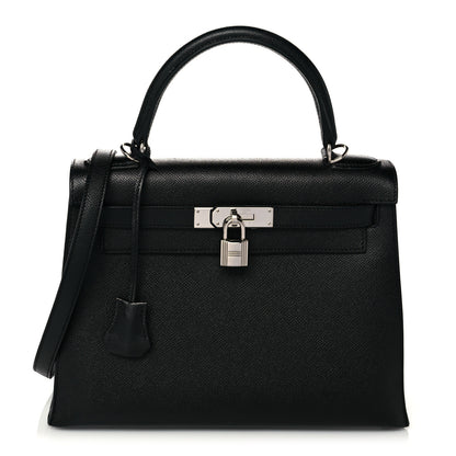 Hermes Epsom Kelly Sellier 28 Black 1 of 43