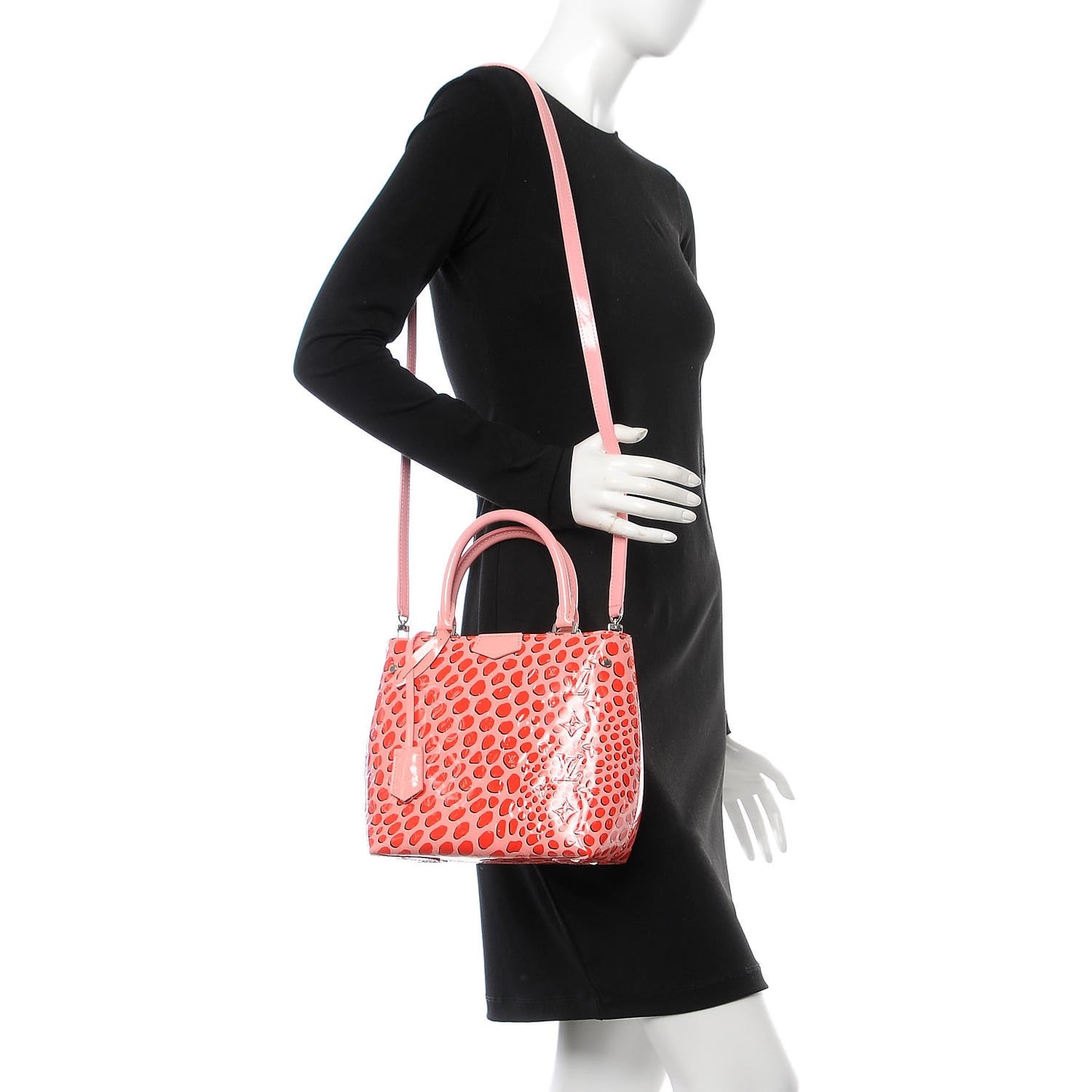 Vernis Jungle Dots Open Tote Sugar Pink Poppy